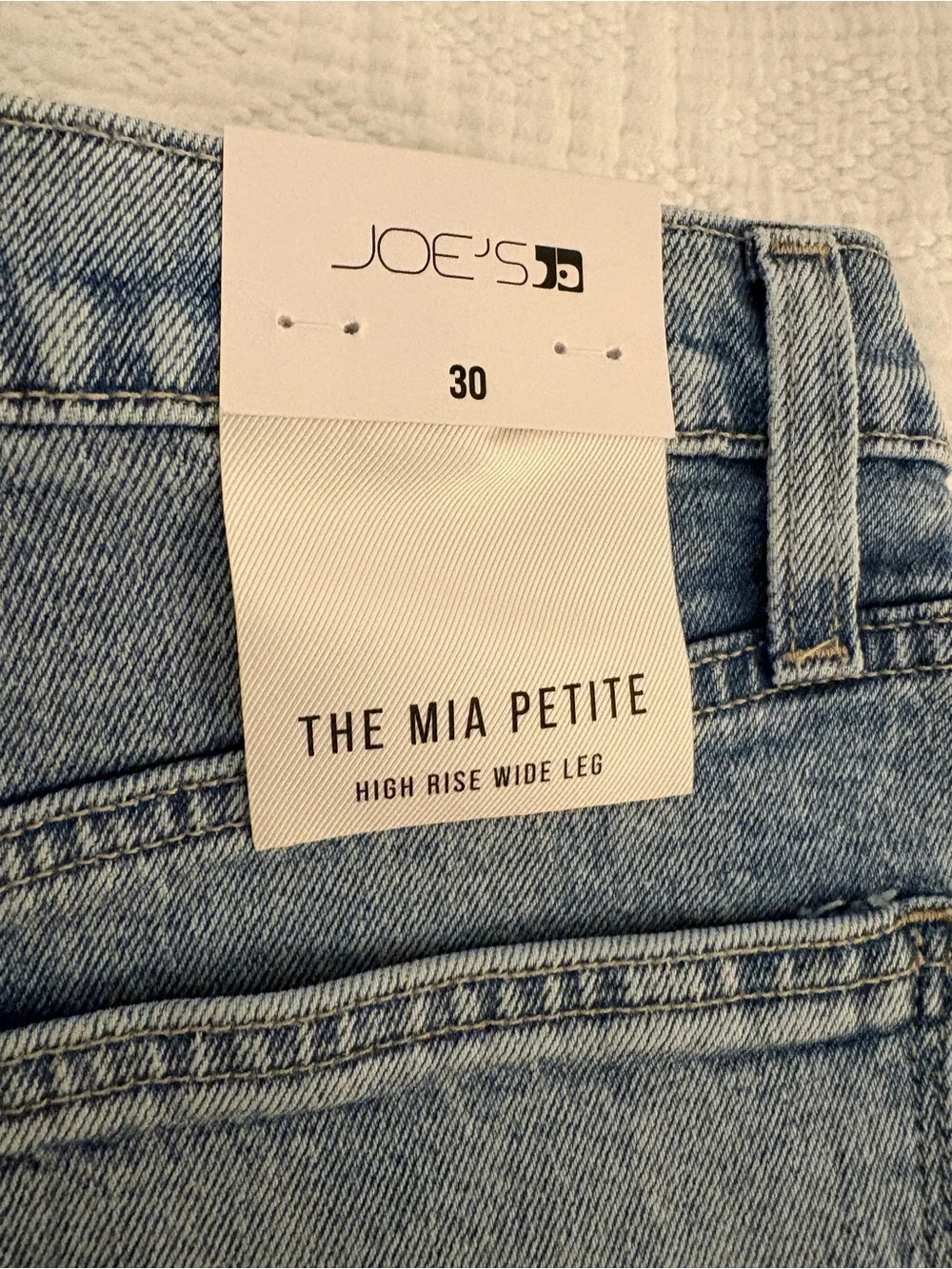 Joe's Jeans Mia High-Rise Wide-Leg Jeans - Picture 7 of 7